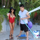 Anya Ivy in 'Ebony Southern Belle Fucks Her Poolboy'