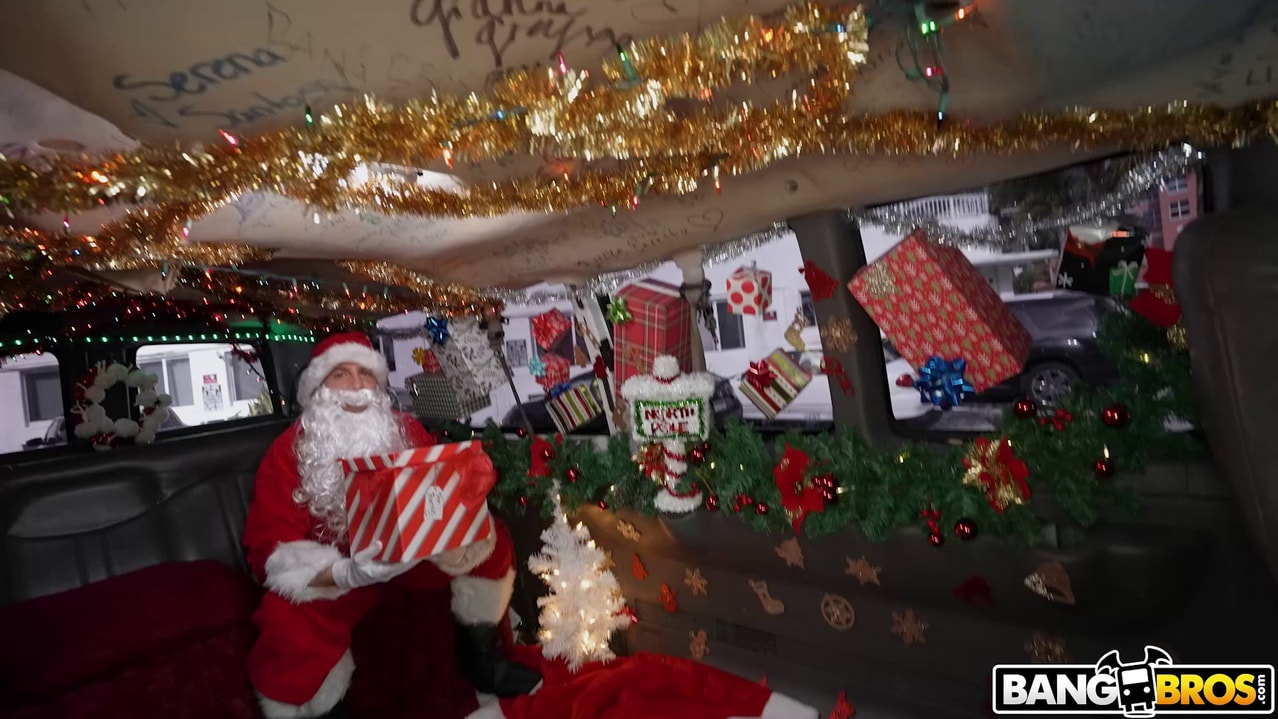 Sitting on Santas Lap
