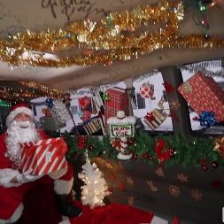 Sitting on Santas Lap
