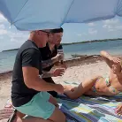 Ashlyn Angel in 'Beach Dads Part 3: She'll Do It For The Money'