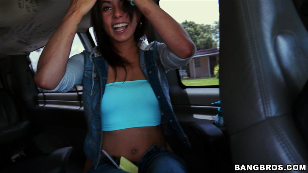 Anal loving nympho found on BangBus