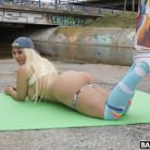 Blondie Fesser in 'Naked Blondie In The Street'