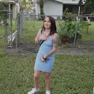 Bunny Fae in 'A Cute Bunny In The Bus'