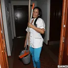 Casandra in 'Latina MILF cleans and then fucked'