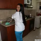 Casandra in 'Latina MILF cleans and then fucked'