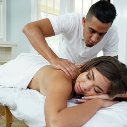 Massaging Big Tits
