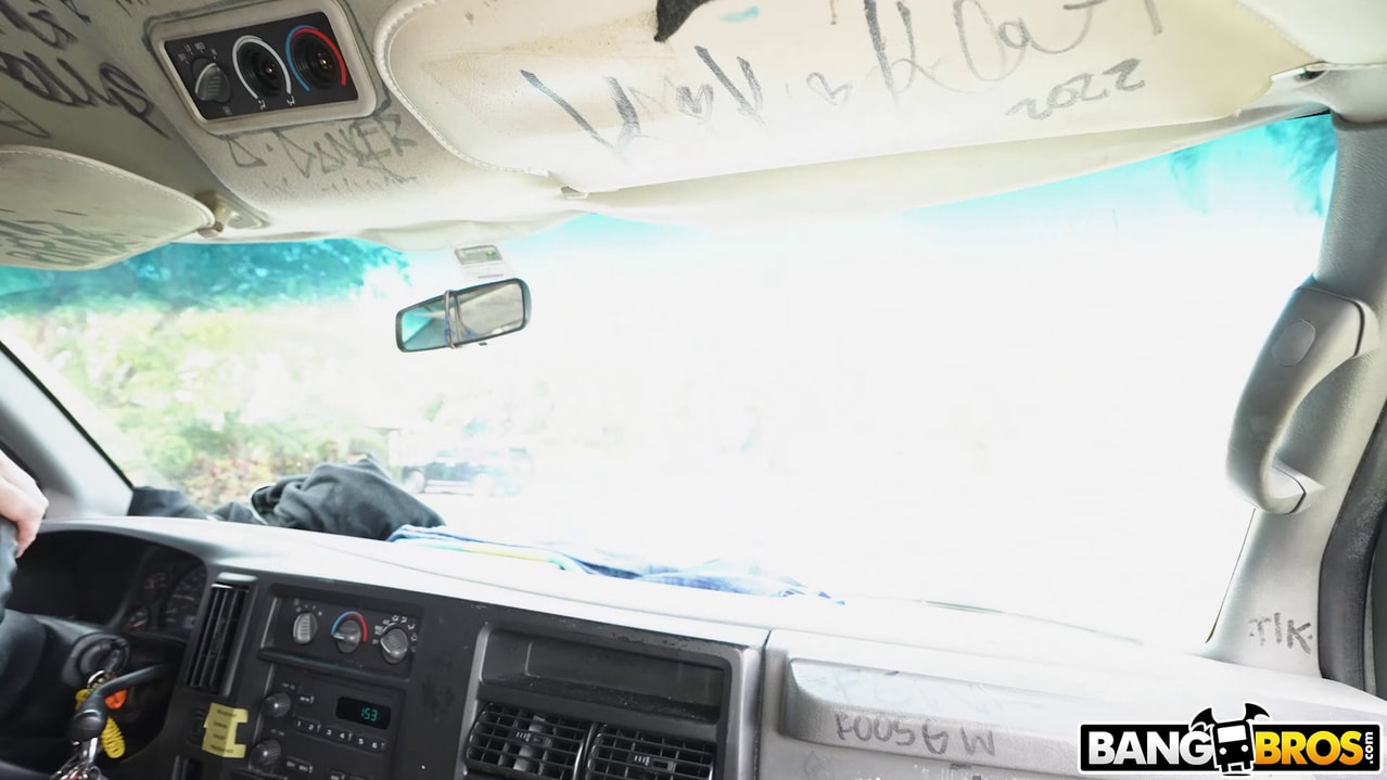 Chloe's Big Boobs in The Bus