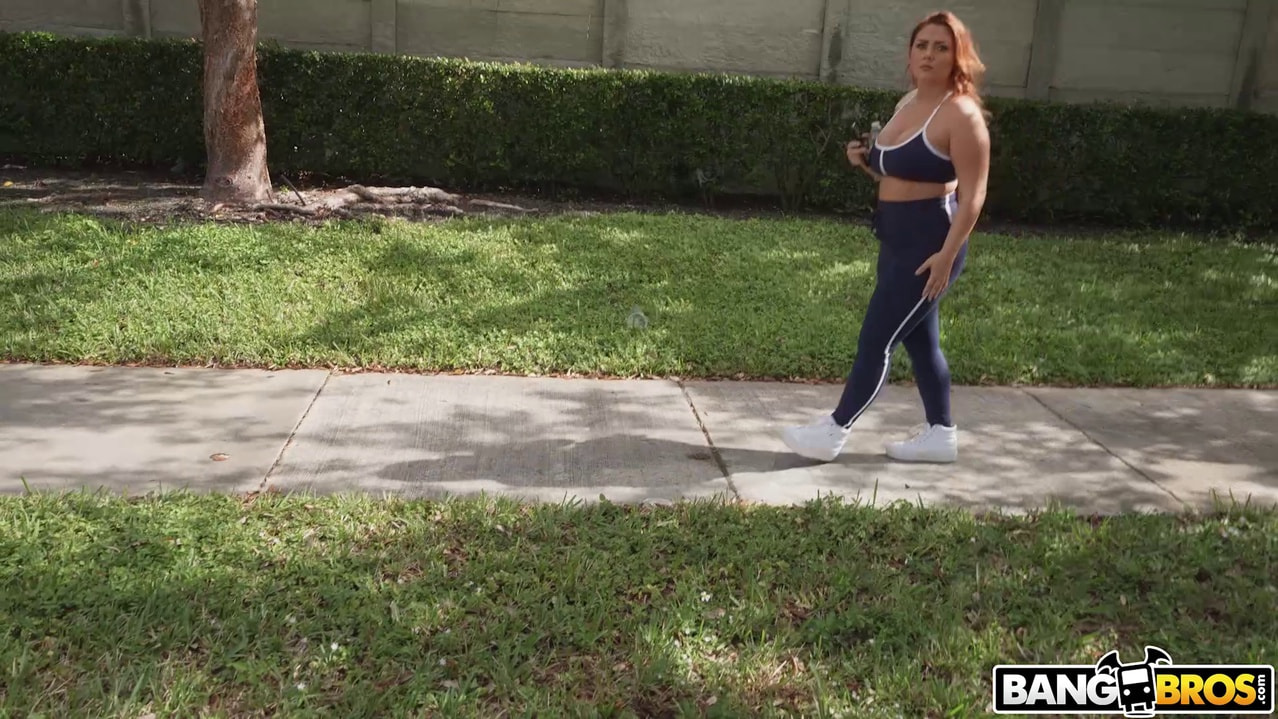 Chloe's Big Boobs in The Bus