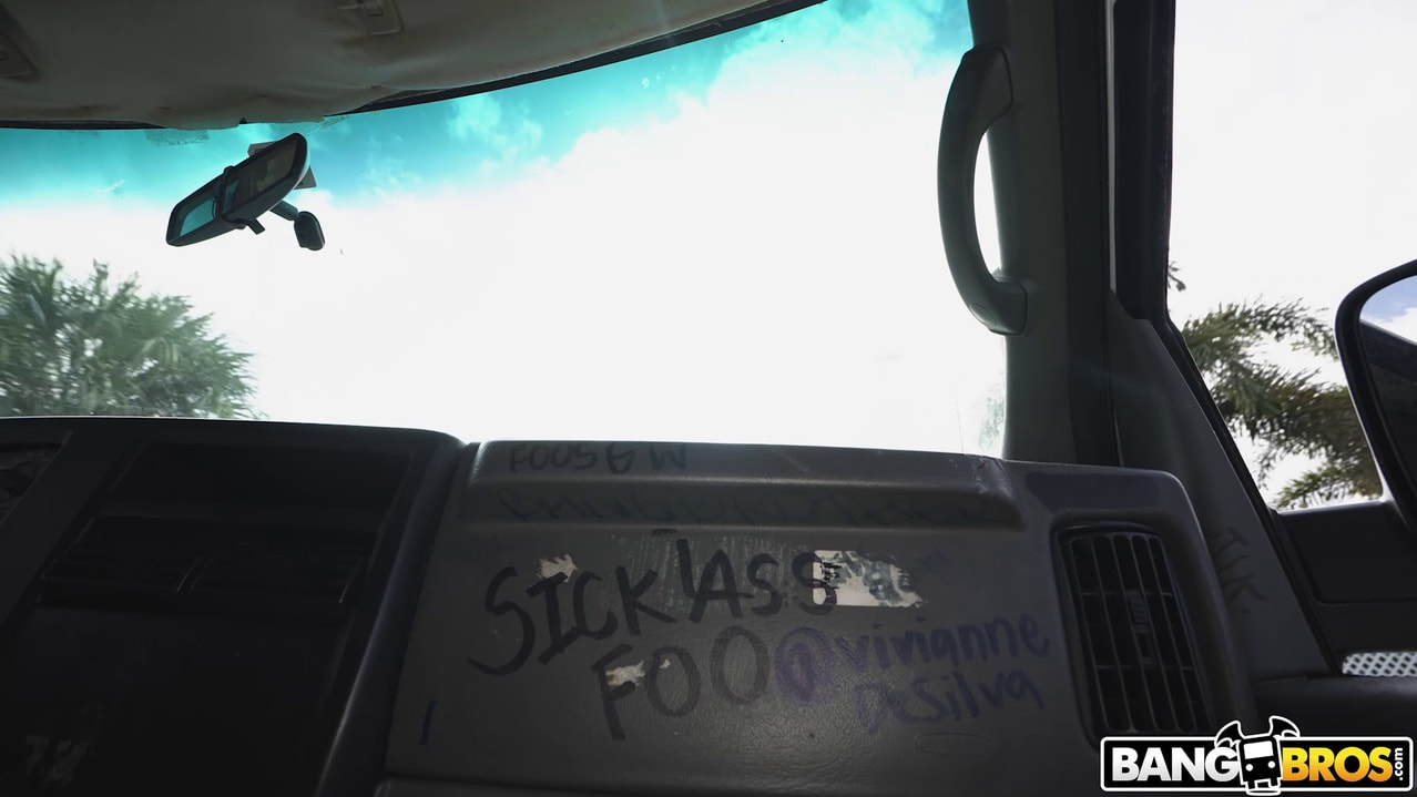 Chloe's Big Boobs in The Bus
