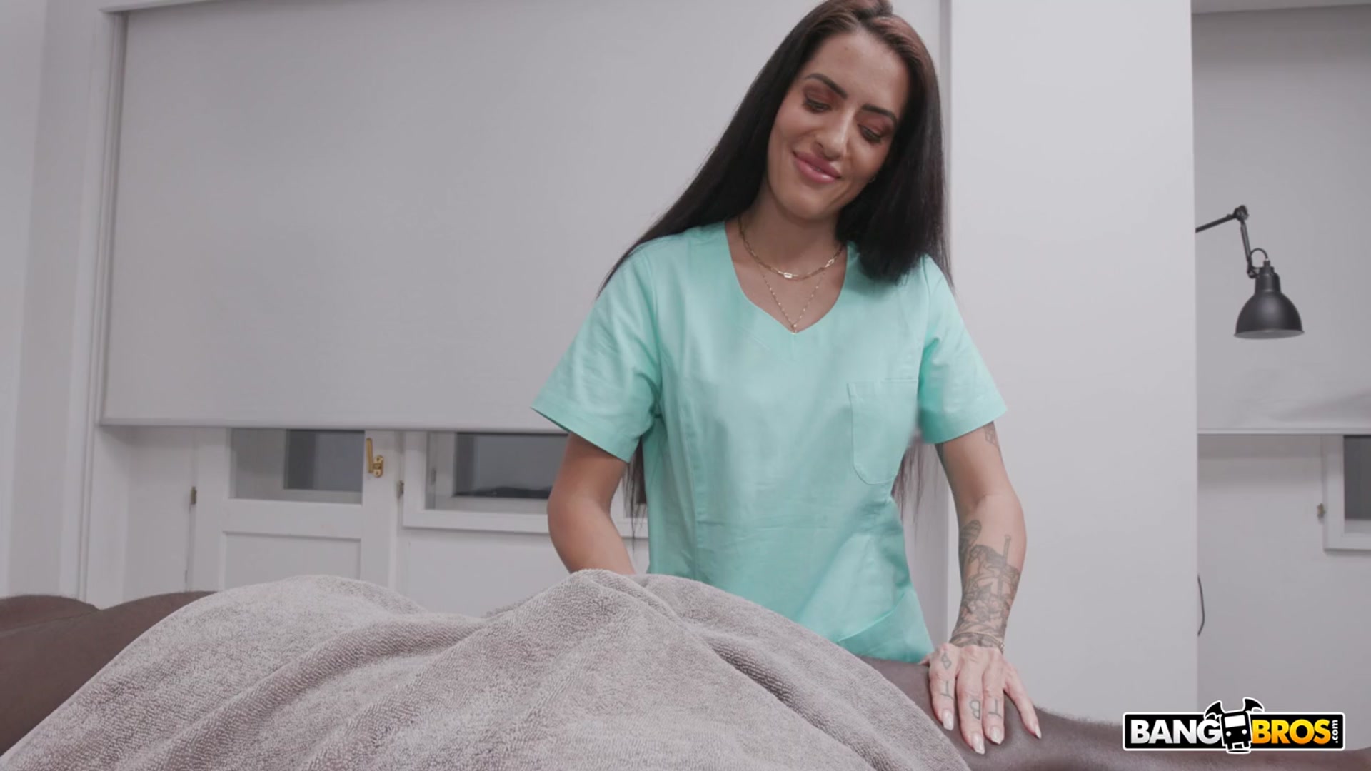 Big Tits and Ass Oil Massage