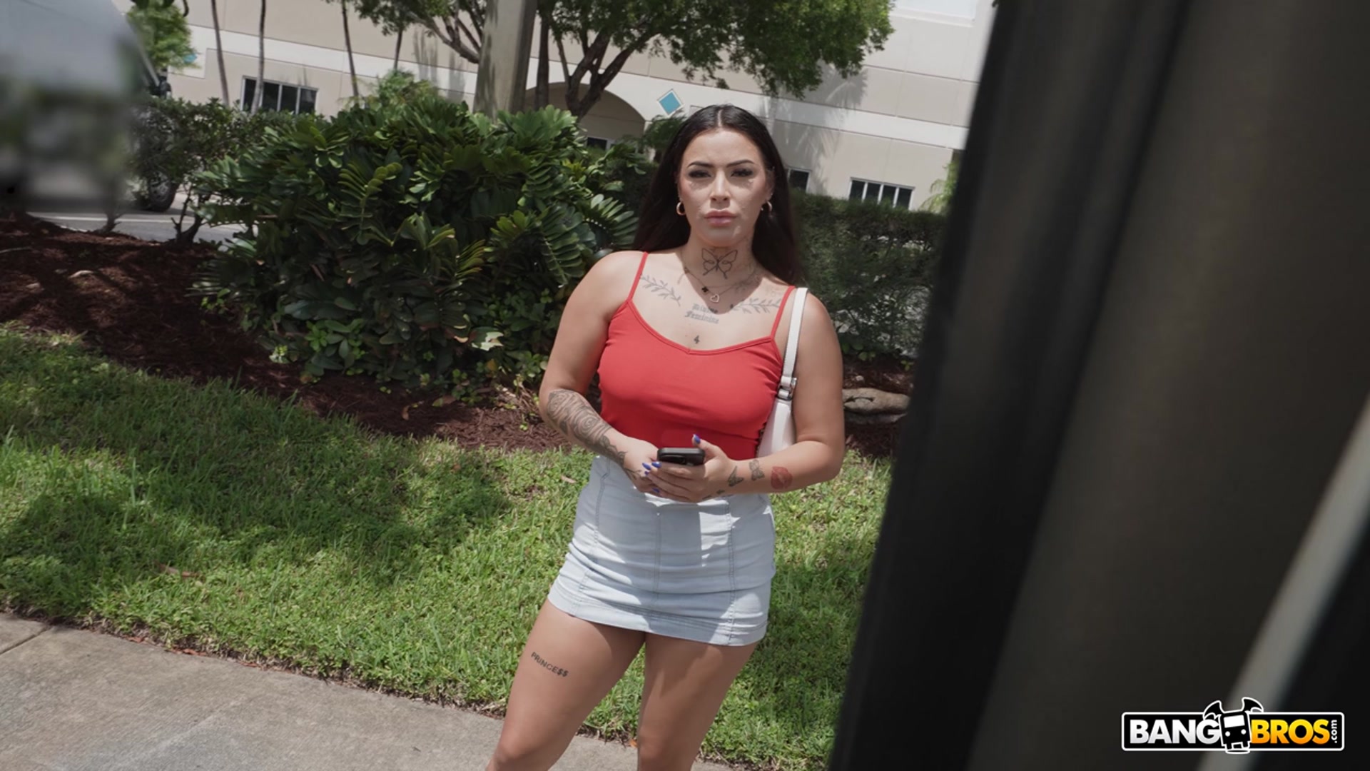 Hottie Get In The Bus For Job Interview