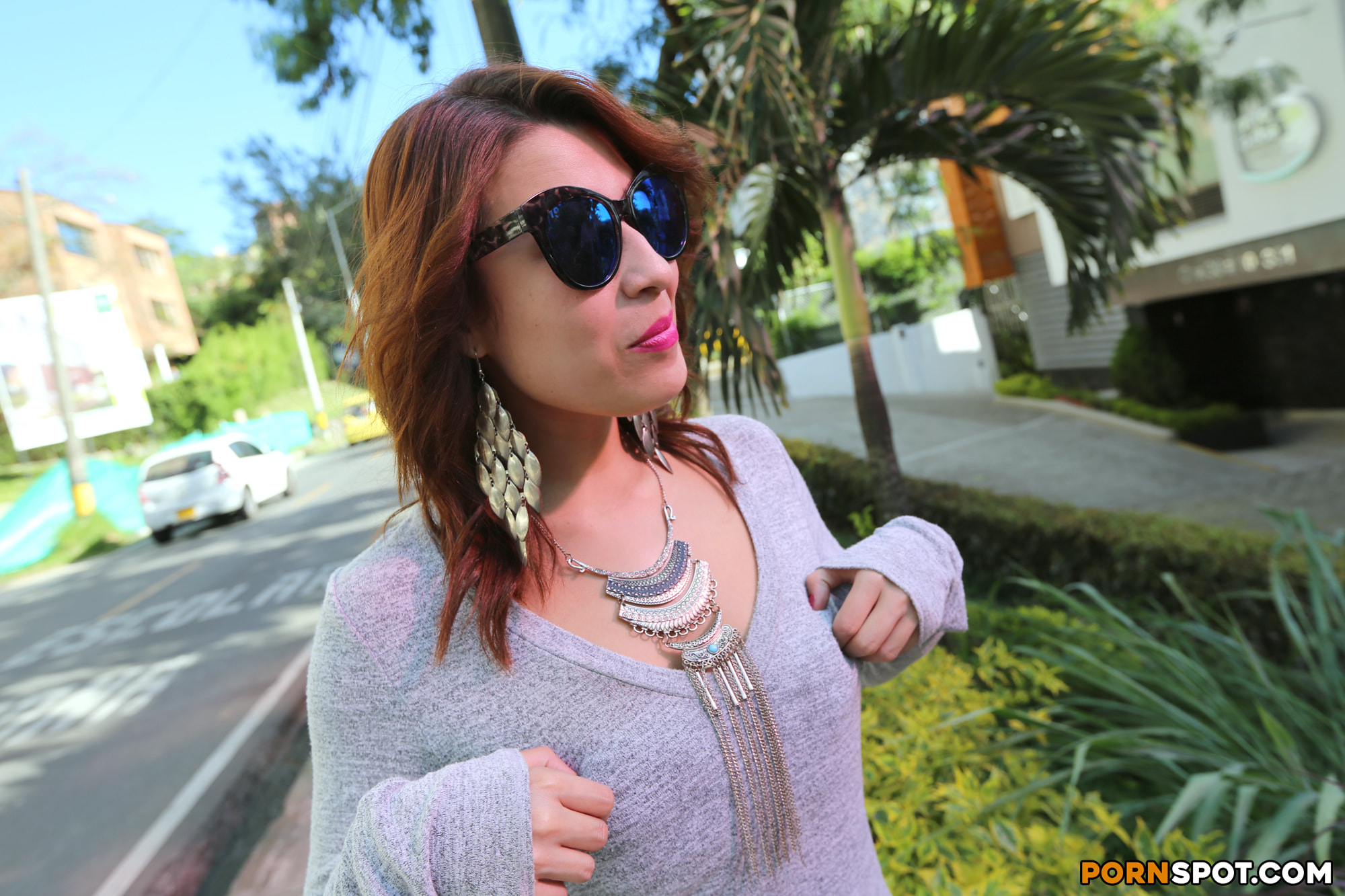 Colombian Babe Lives Out Her Fantasy