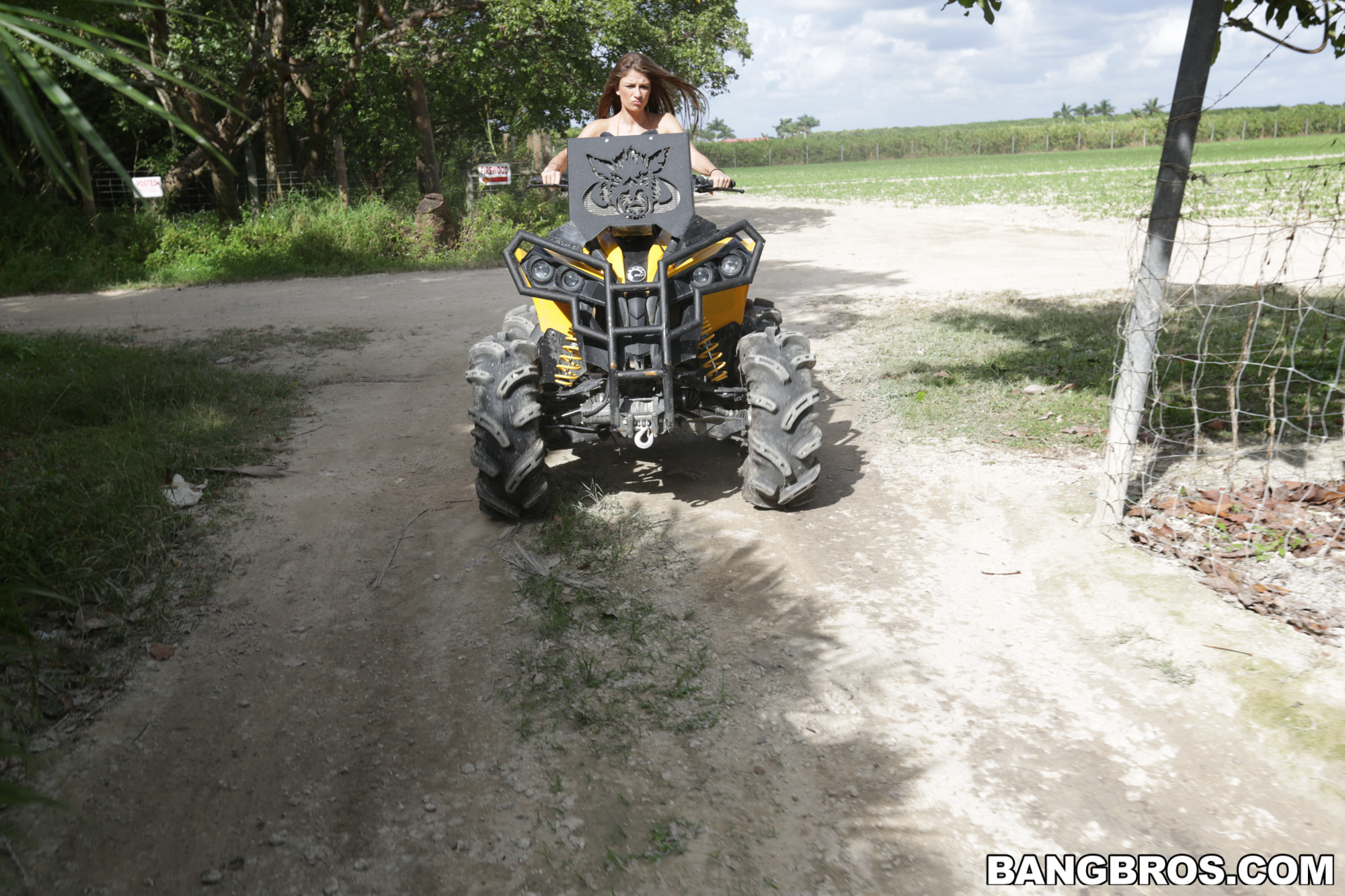 A Sexy Ride with Big Natural Tits