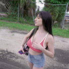 Dylann Vox in 'Stripper With Double D's Hops on The Bus'