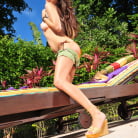 Elisa in 'Cute brunette college girl gets a mouth full of cum'