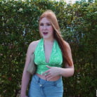 Harper Red in 'Does The Carpet Match the Dr**es'