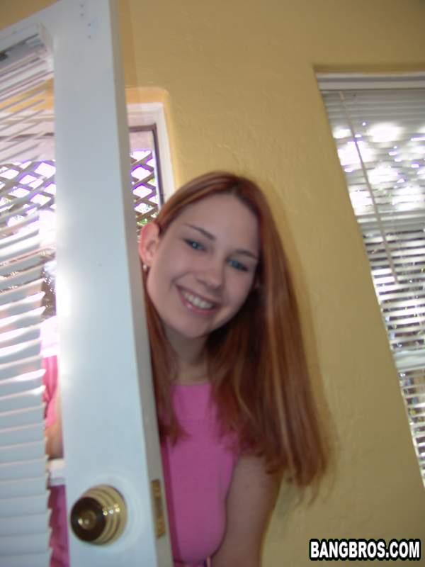 Red Haired Girl Sucks Big Cock