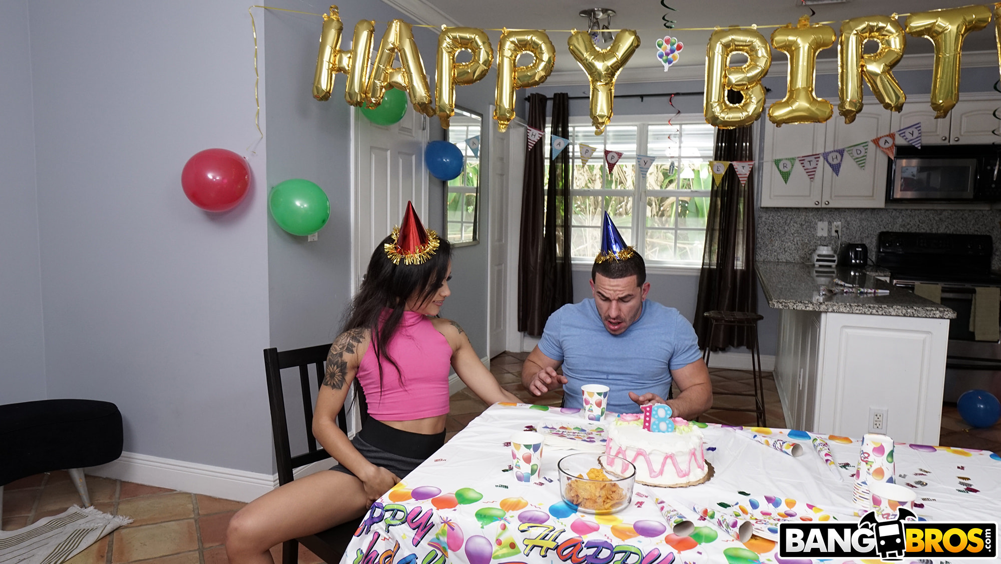 Doing Anal At Her Bday Party