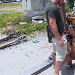 Holly Hendrix Does Anal In Public