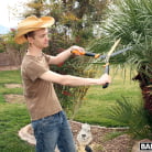 Isis Love in 'Horny MILF Dominating The Gardener'