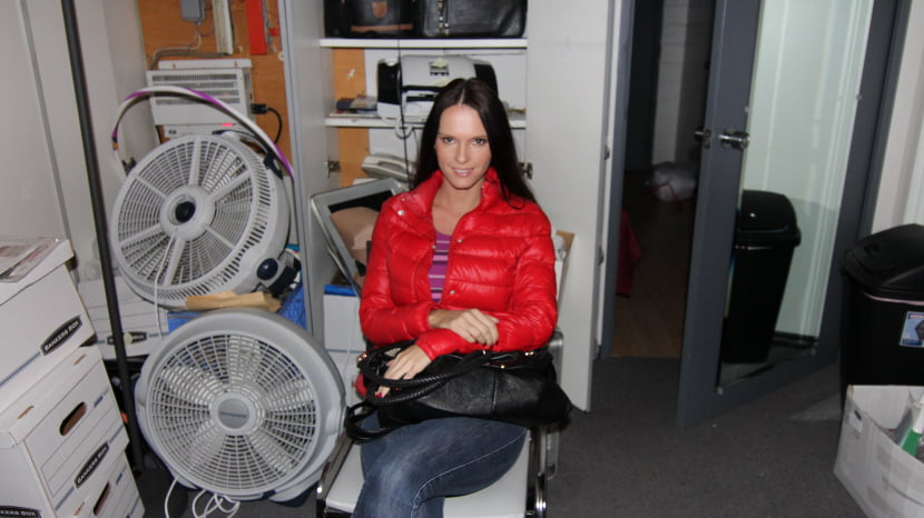Jennifer Dark in the Back Room