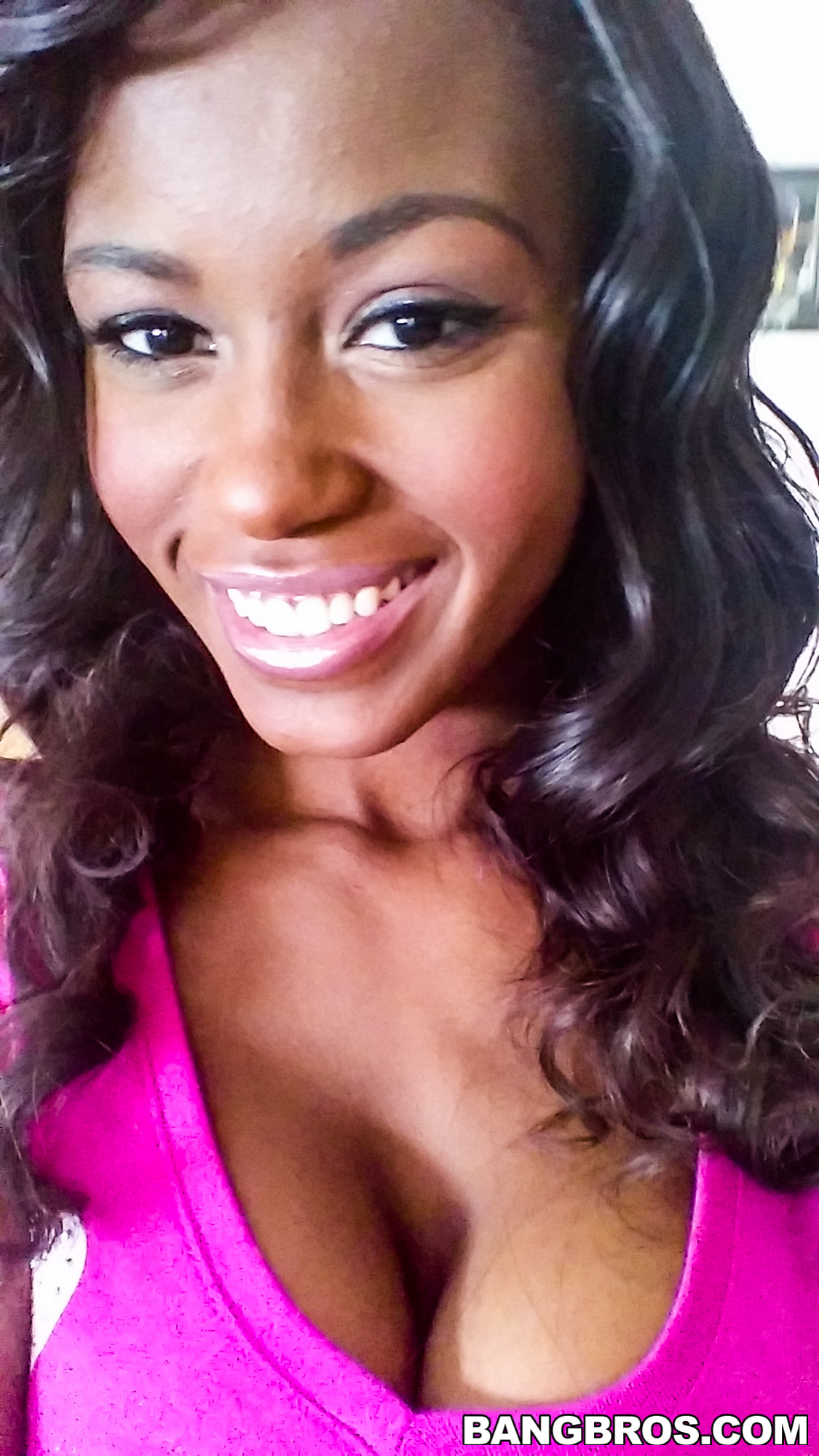 Sexy All Natural Ebony Tits