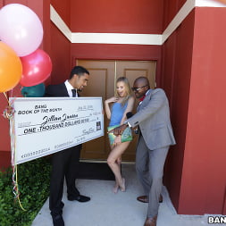 Jillian Janson wins two black cocks