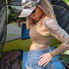 Karma RX in 'Karma's First Camping Fuck Trip, Day 1'