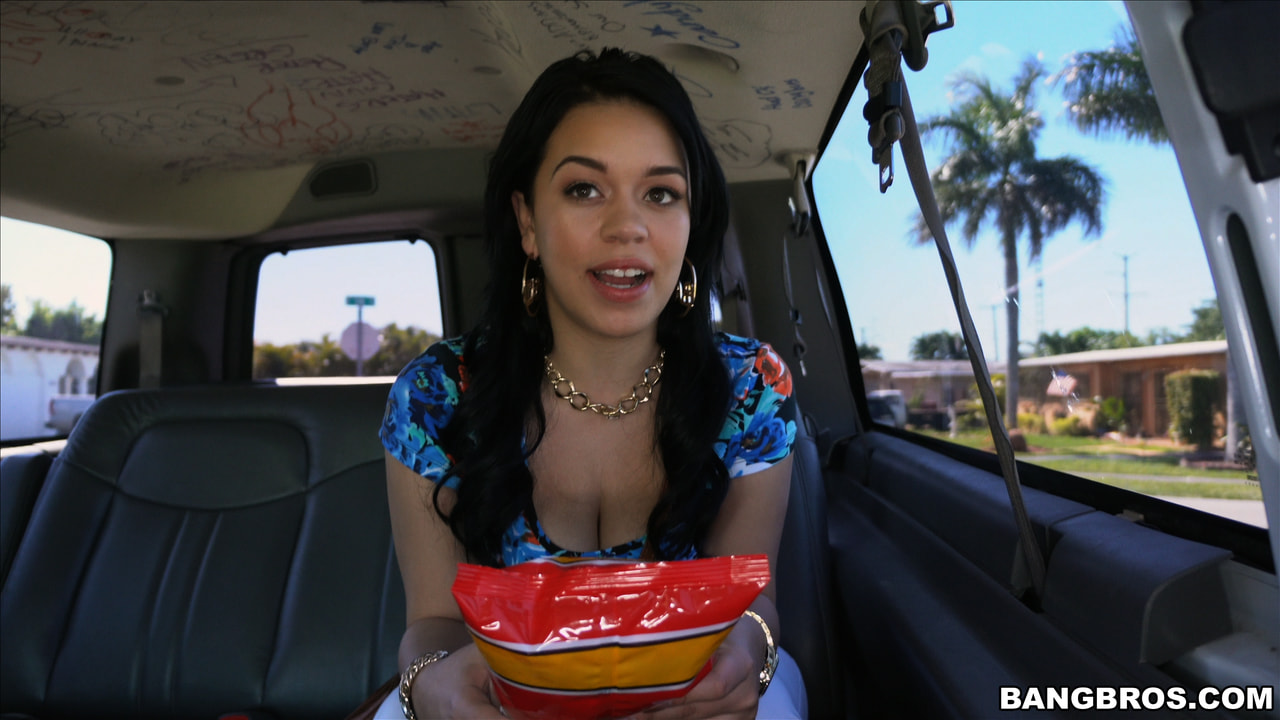 Cuban Babe deserving of dick gets picked up