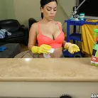 Kimmy Kush in 'Thick Latina Maid Enjoys First Day'