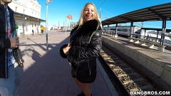 Kyra Hot - Big Tit Babe Gets Wild On a Public Train | Picture (99)