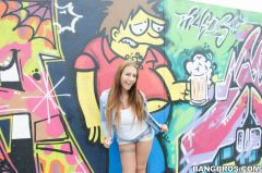 Kyra Hot - Kyra caught in some naughty public fun | Picture (12)