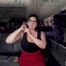 Laila Lust in 'Gold-Digger Hops in The Bus'