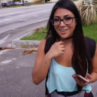 Lexie Banderas in 'College Student Gets Stretched On The Bus'