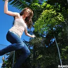 Lola Milano in 'Sexy Brunette Takes a Mouth Full!'