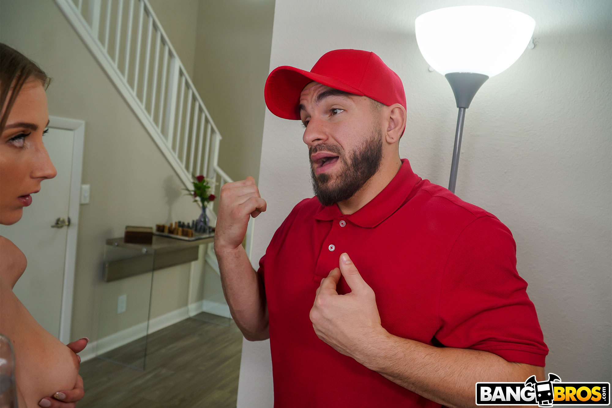 Pizza Guy Caught in 4K