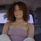 Mariah Banks in 'Eighteen Year Old Banks On The Bus'
