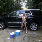 Marsha May in 'Backyard Carwash with Marsha May'