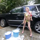 Marsha May in 'Backyard Carwash with Marsha May'