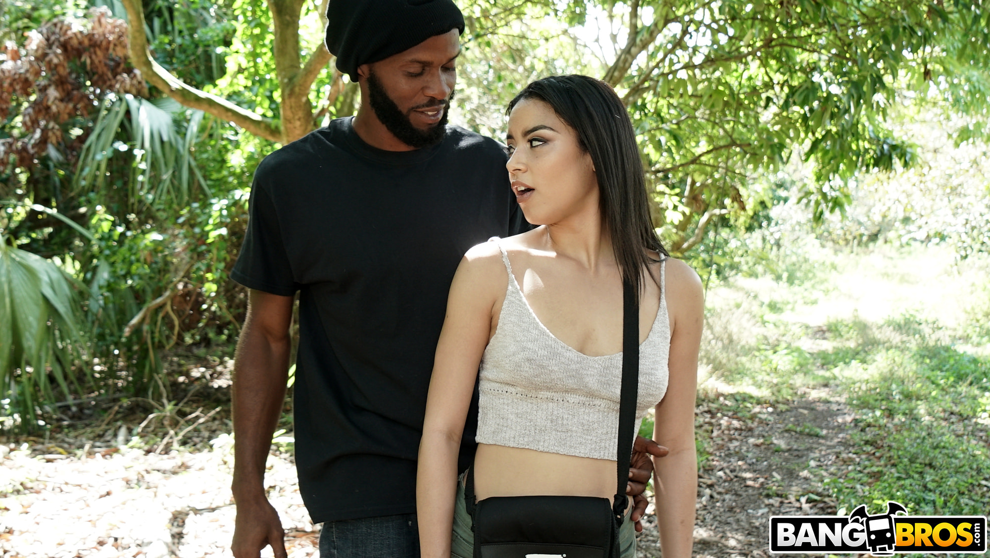 Outdoor Hidden Sex With Maya Bijou