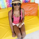 Megan Vaughn in 'Megan Vaughn is a Straight A Student'