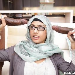 Mia Khalifa's First Monster Cock Threesome
