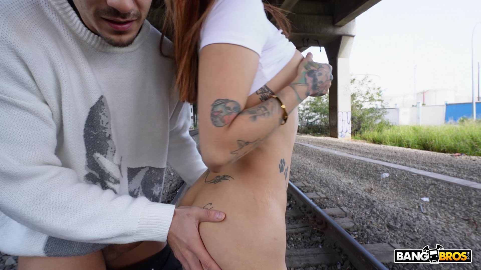 Anal on the Train Tracks