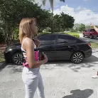 Milu Blaze in 'Drive By Fucking'