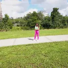 Misty Addams in 'She is into Fitness'