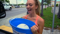 Molly Mae - Molly Mae goes all in for the team on the Bang Bus | Picture (96)