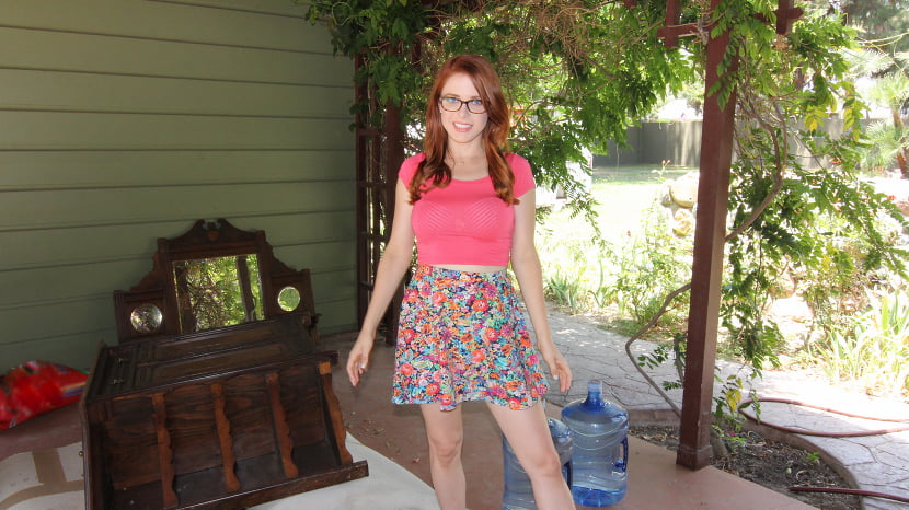 Redhead smashed by black cock