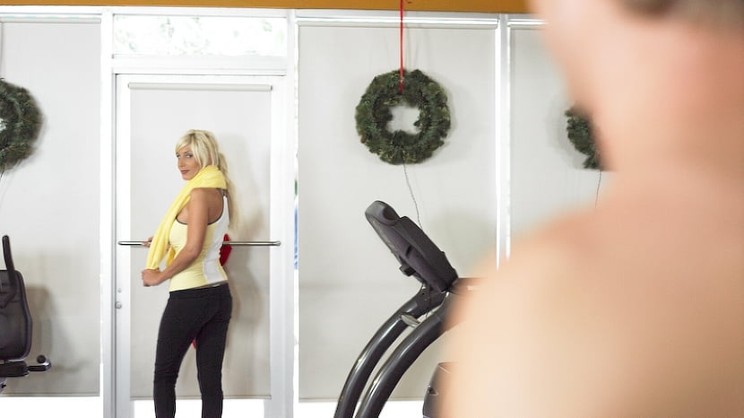 The MILF Naked Gym Workout