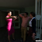 Rachel Starr in 'Cum around the back you little pervert'