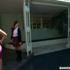 Rachel Starr in 'Cum around the back you little pervert'